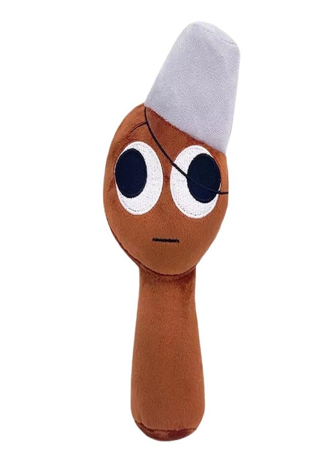 TechMax Solution Brown Bin Sprunki Plush Toys - Image 1